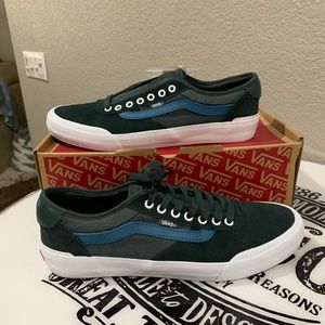 Green vans shoes
